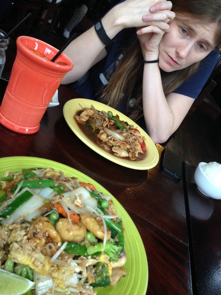 A Thai lunch date.