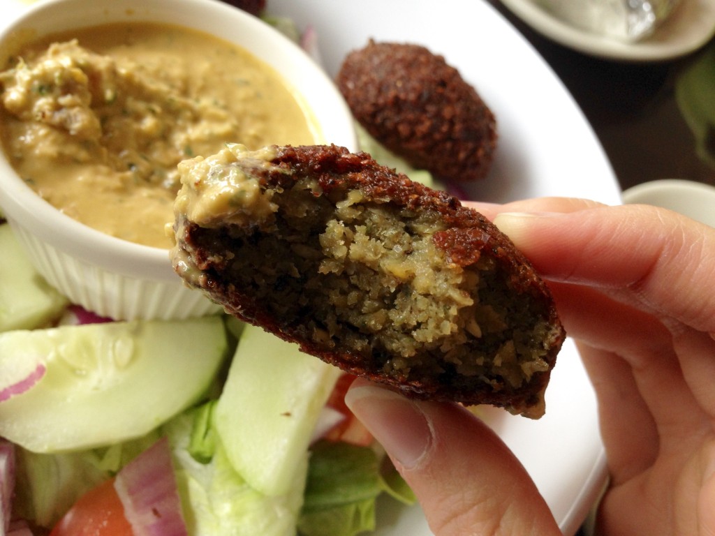 We discover the best falafel in Baltimore. Except we had to go to Towson to get it.